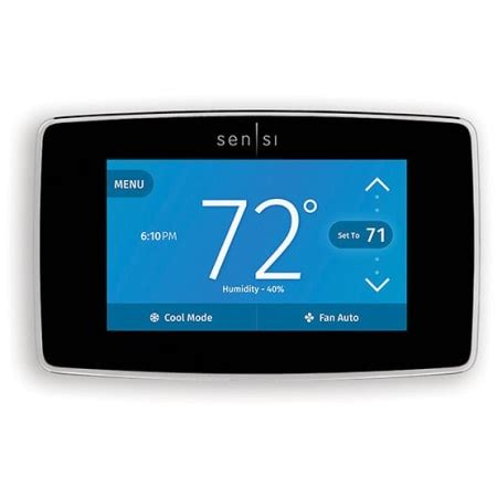 White Rodgers F U Wfb Sensi Touch Wi Fi Thermostat Build