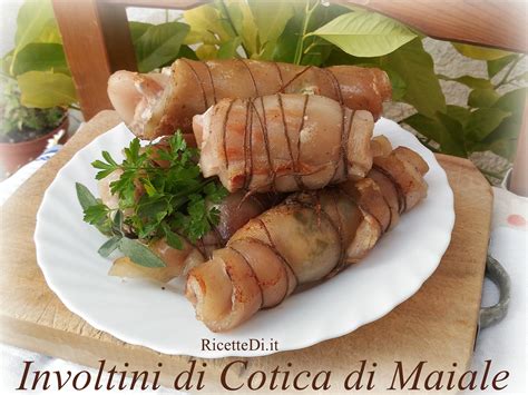 Involtini Di Cotica Di Maiale Ricettedi It