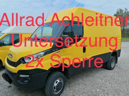 IVECO DAILY Iveco Daily Achleitner Allrad 4x4 Untersetzng Sprinter