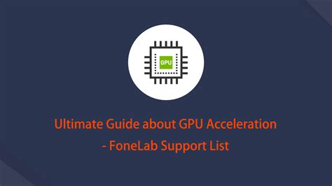 How to Set Up and Enable GPU Acceleration on Computer Correctly