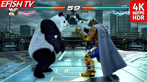 Panda Vs King Hardest Ai Tekken 7 Ps5 4k 60fps Youtube