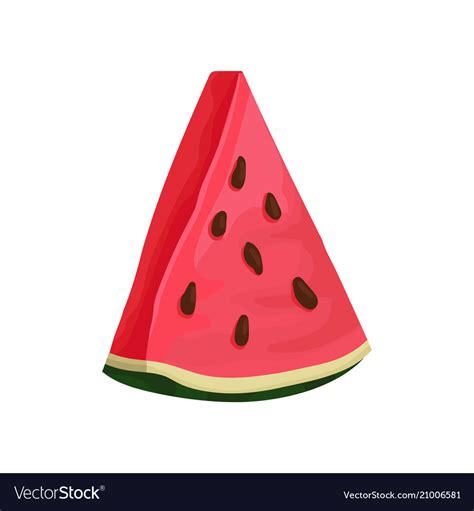 Triangle Watermelon Slice