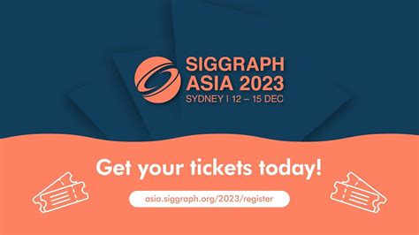 Register For Siggraph Asia 2023 12 15 December 2023 In Sydney