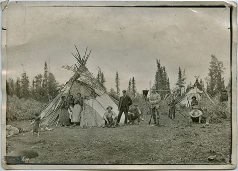 CREE CAMP - MANITOBA (CANADA) , 1910 | Indiani nativi americani, Nativi ...