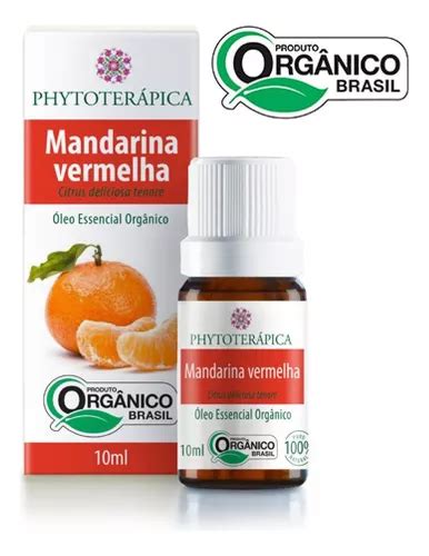 Aceite Esencial De Mandarina Roja Ecol Gico Ml Mercadolibre