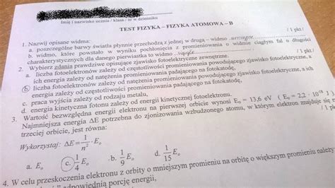 Fizyka Atomowa Test B Pdf Off Americanprime Br