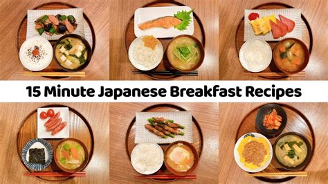 Easy 15 Minute Japanese Breakfast Recipes 6 Healthy Breakfast Ideas Authentic Japanese Food