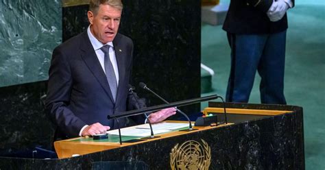 Klaus Iohannis la Adunarea Generală a ONU România nu i va abandona pe