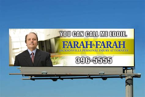 Farah & Farah Personal Injury Attorneys Billboard Design | Creative Ads ...