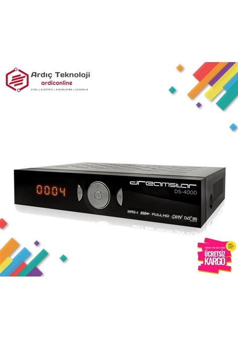 Dreamstar Ds 4000 Full Hd Kasalı Tip Uydu Alıcısı Scart Çıkışlı