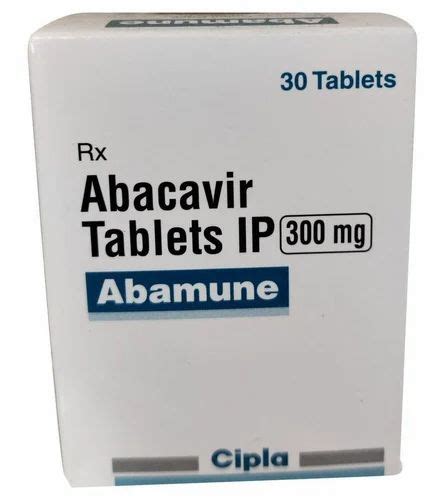 Abamune Abacavir Tablets IP 300mg At Rs 1400 Bottle Abamune Tablet In