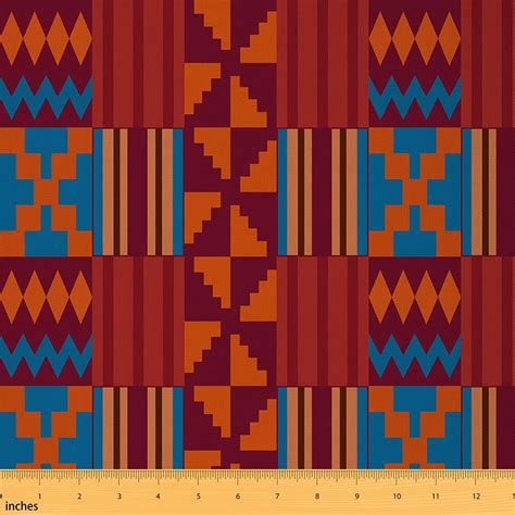 Aztec Fabric By The Yard Ethnic Tribe Upholstery Fabric Southwestern