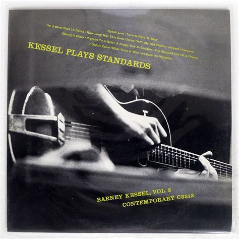 BARNEY KESSEL KESSEL PLAYS STANDARDS CONTEMPORARY LAX3047 LP ジャズ一般 売買さ