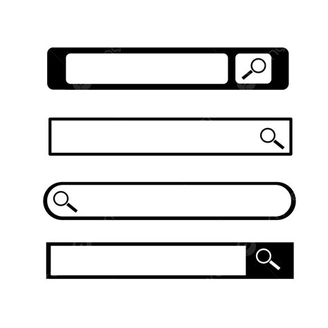 Search Bar Clipart Hd Png Search Bar Clipart With Black Color Search