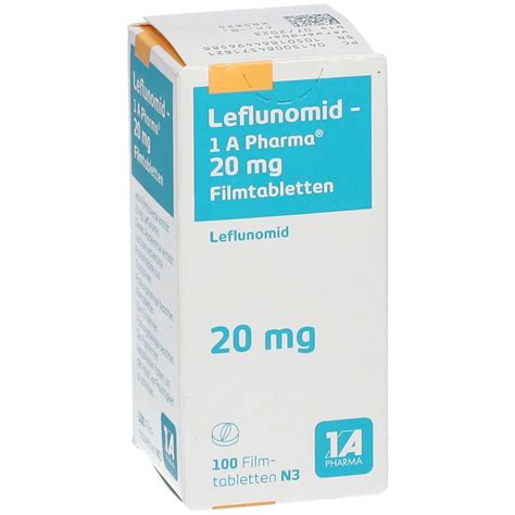 Leflunomid A Pharma Mg St Shop Apotheke