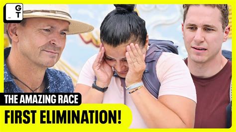 Last Team Or Last But One First Elimination The Amazing Race