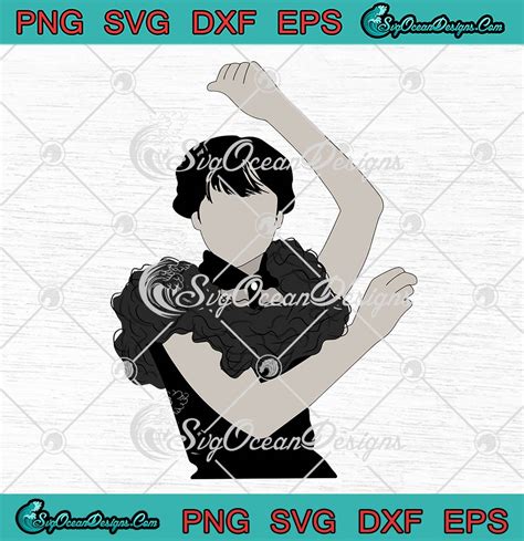 Wednesday Addams Netflix Prom Dance Svg Trending Movie Svg Png Eps Dxf Pdf Cricut File