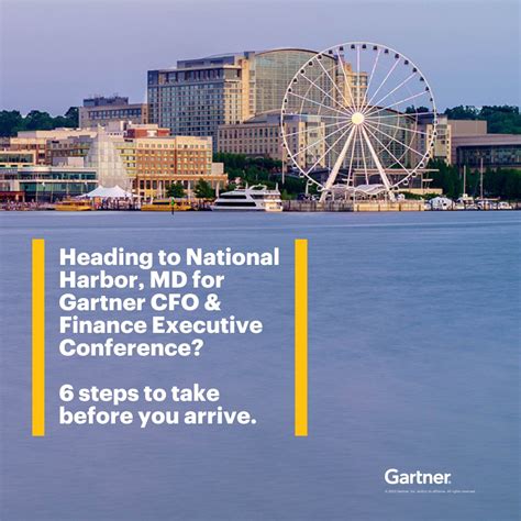 Gartner On Twitter Are You Headed To National Harbor For