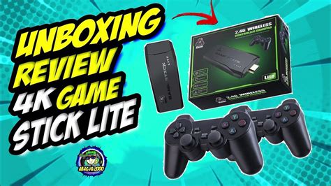 Unboxing Review K Game Stick Lite Consola Juegos Retro