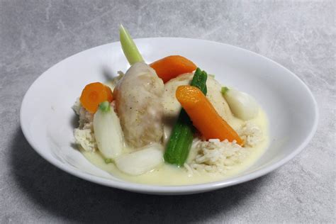 Poule Au Pot Riz Sauce Ivoire Par Alain Ducasse Recette Poule Au