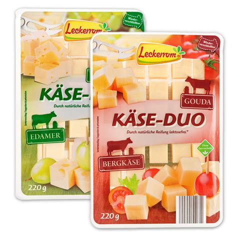 NORMA Ihr Lebensmittel Discounter Käse Duo Laktosefrei Sortiment