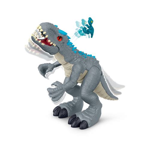 Fisher Price Imaginext Jurassic World Camp Cretaceous Mega Mouth T Rex