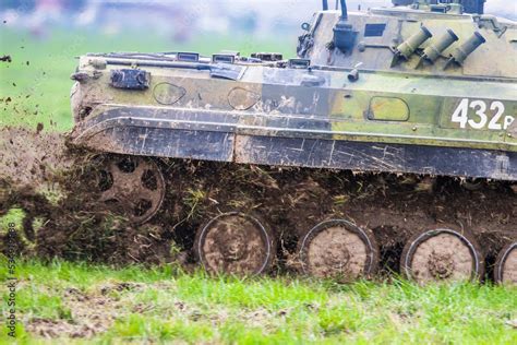 Ostrava Czech Republic The Bmp Is An Amphibious Infantry