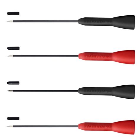 4 Pack 2mm Extended Needle Test Probes 600v 10a Non Destructive Multimeter Test Probe For Fluke