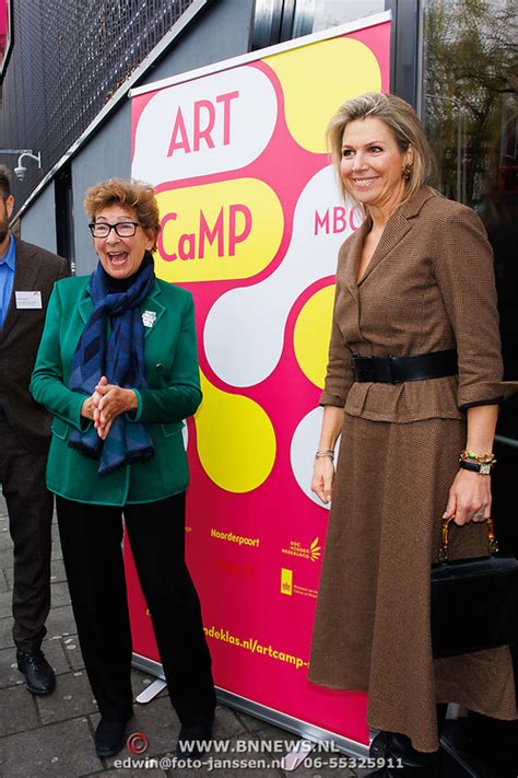 Maxima Bezoekt Art Camp Mbo Bnnews Nl