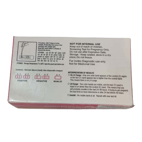 Buy Microsidd Lh Ovulation Kit 10 Test Pack Online And Get Upto 60 Off