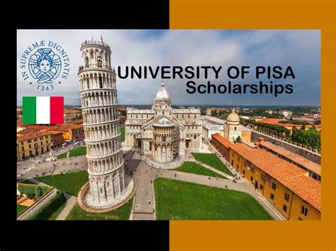 University Of PISA Italy DSU Scholarships For 2024 Are Open: Apply Before The Deadline! - New ...