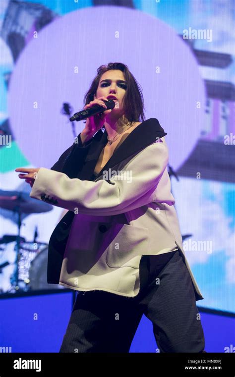 Brit award winner Dua Lipa opens touring in Glasgow's SSE Hydro ...