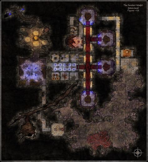 Sunless Citadel Fortress Level Map - Maping Resources