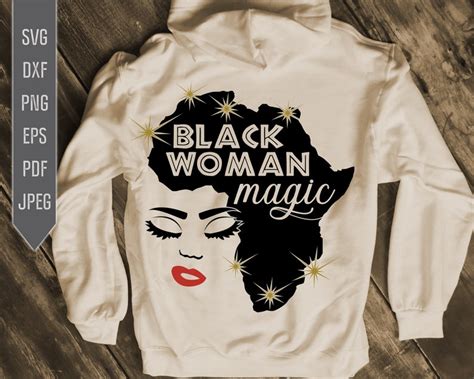 Black Woman Svg Bundle Afro Queen Svg Blm African Melanin Etsy