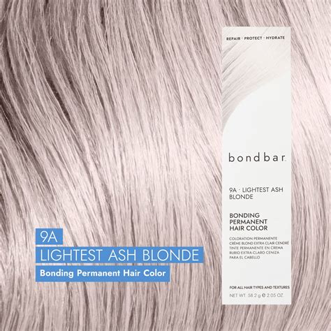 Bondbar 9a Lightest Ash Blonde Bonding Permanent Crème Hair Color Sally Beauty