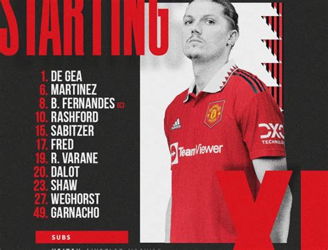 CONFIRMED Manchester United Starting XI Vs Leeds United Fuck The Glazers