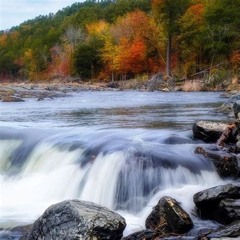 Beavers Bend State Park Was Alive With Colors And Several Waterfalls