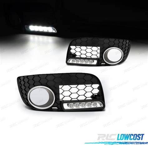 Luz Diurna Para Volkswagen Vw Golf Mk Con Rejilla