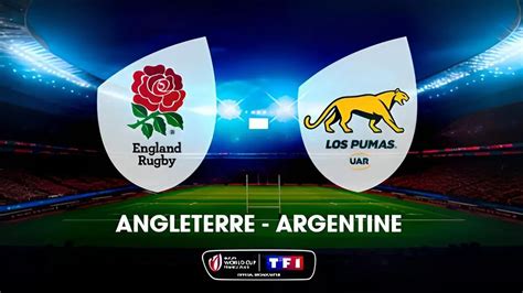 Angleterre Argentine Rugby Coupe du monde 2023 Sport où regarder TV