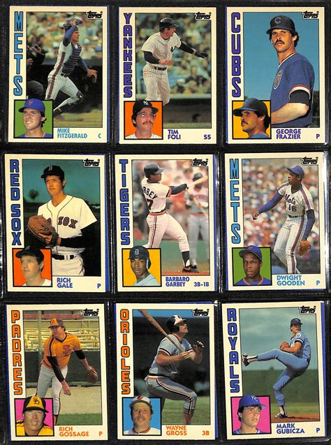 Lot Detail Topps Traded Baseball Sets