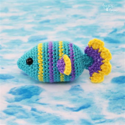 Fish Amigurumi Free Crochet Pattern Loops Love Crochet