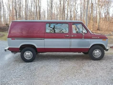 1990 Ford E 350 Econoline Van Cargo Classic Ford E350 1990 For Sale