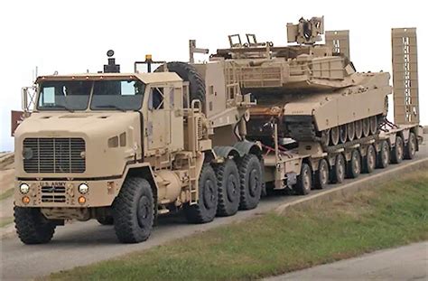 Oshkosh Defense To Produce Ehets Enhanced Heavy Equipment Transporter System Trailers For Us