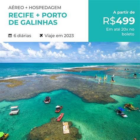 Pacote De Viagem Recife Porto De Galinhas A Partir De