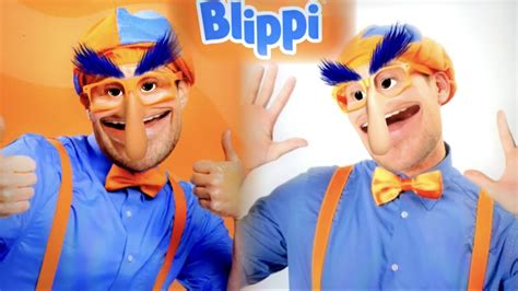 Blippi Funny Face Meme Funny Blippi Playing With Constraints Cones