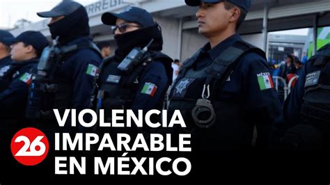 Violencia imparable en México y nuevo enfrentamiento armado Videos