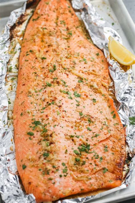 Garlic Butter Baked Trout Little Sunny Kitchen