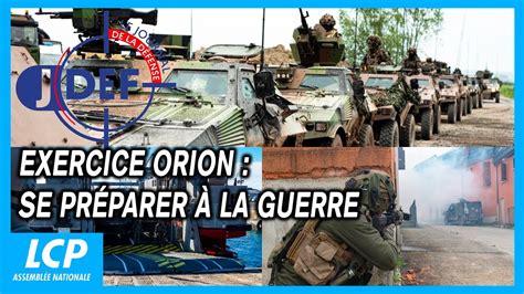 Exercice Orion Se Pr Parer La Guerre Le Journal De La D Fense