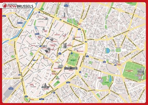 Bruxelles Metro Map