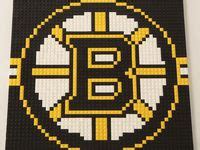 46 Sports-Perler beads ideas | nhl logos, plastic canvas patterns ...